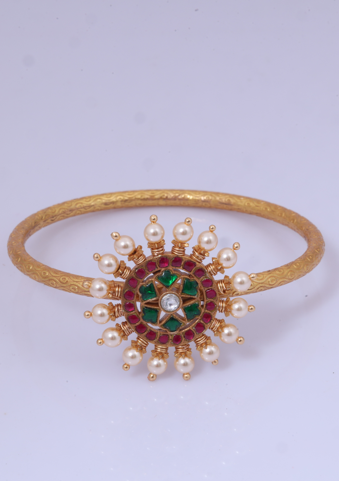 Charming Designer Jadau Kundan Single Bangle