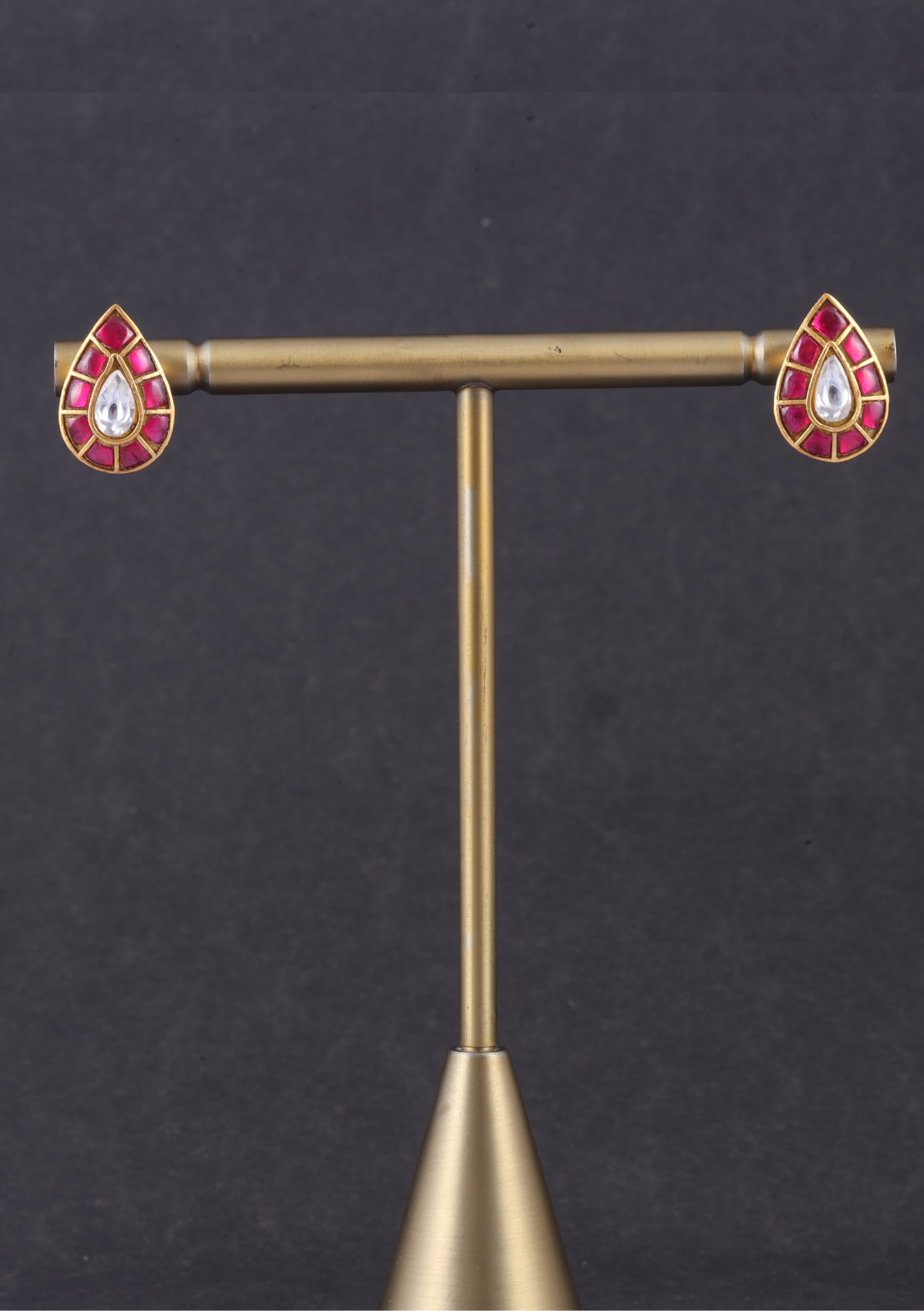 Unique and Elegant Jadau Kundan Stud Earrings