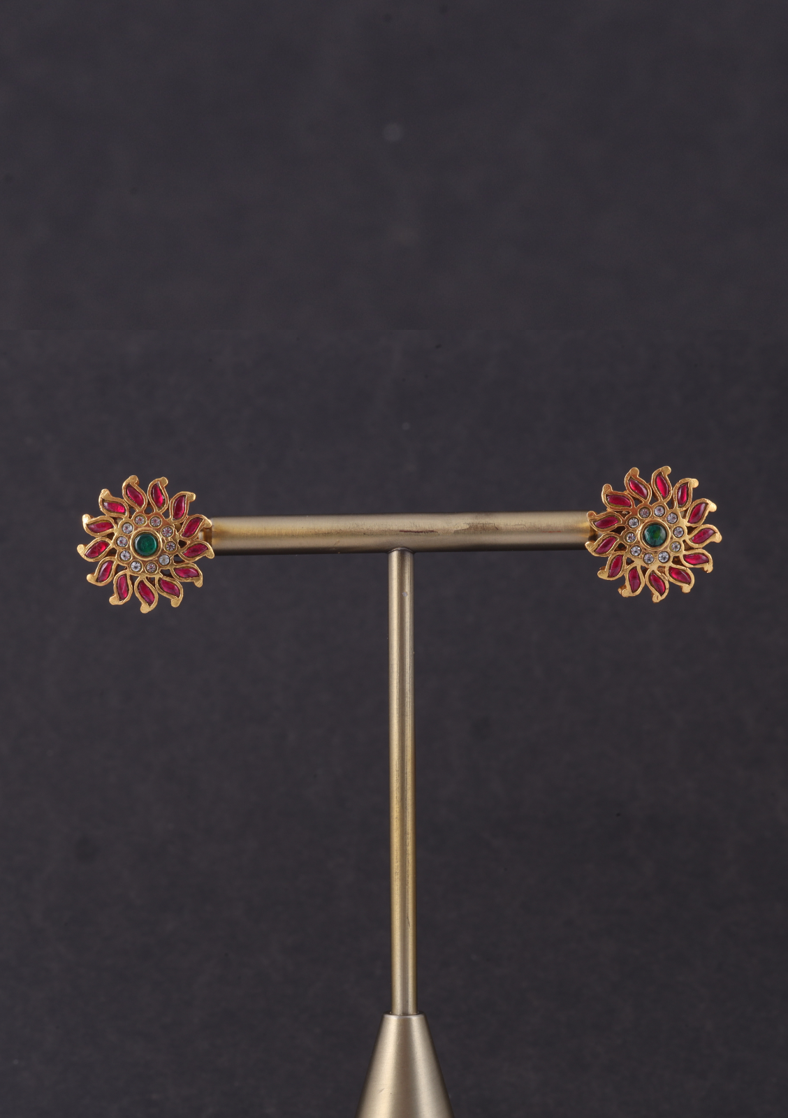 Cute and Simple Designer Jadau Kundan Stud Earrings