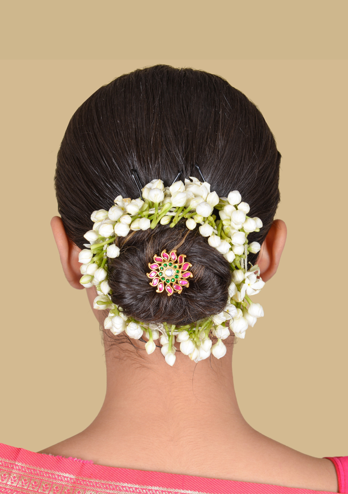 Designer Surya Jadau Kundan Hair Pin