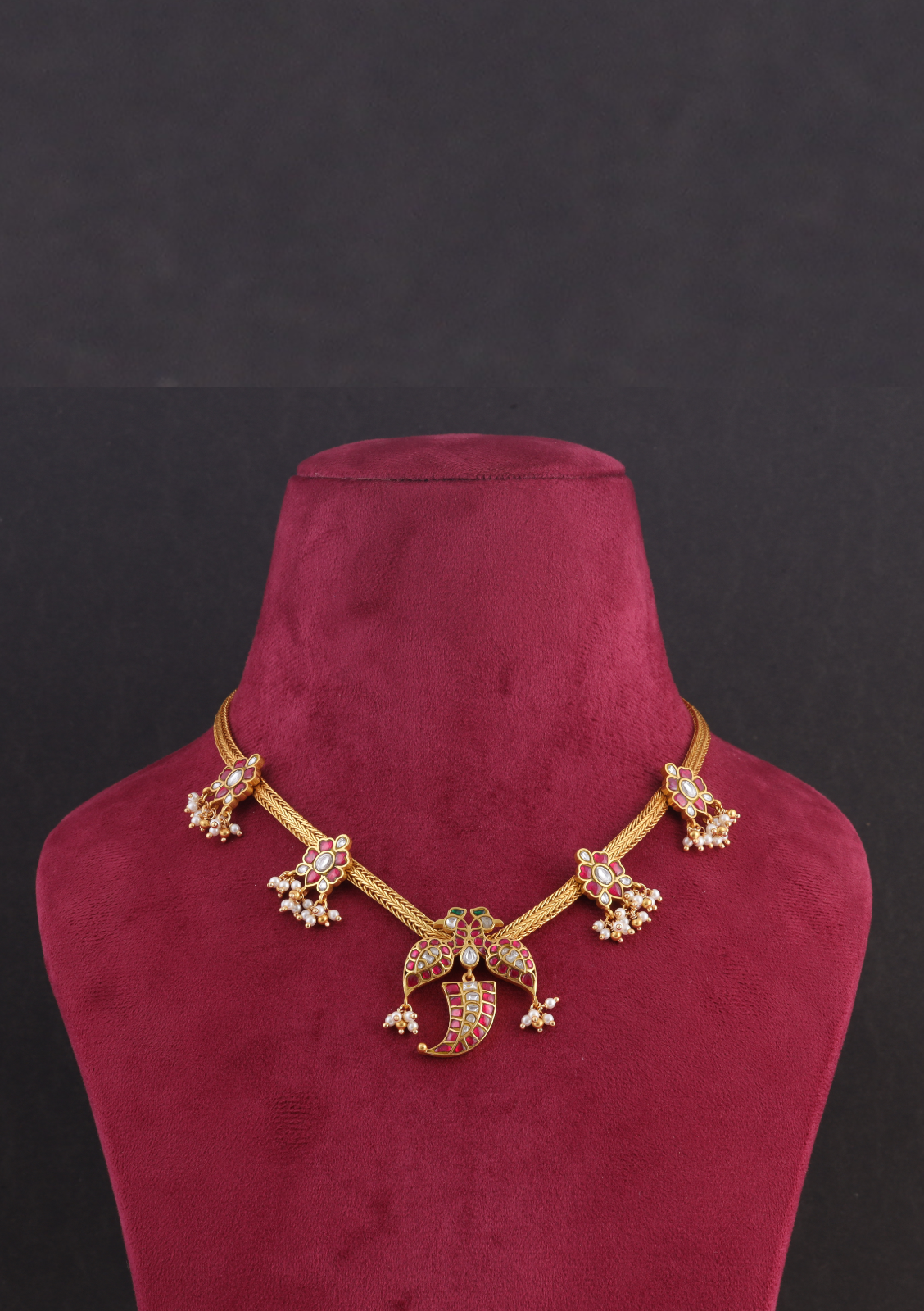 Timeless and Regal Jadau Kundan Short Necklace