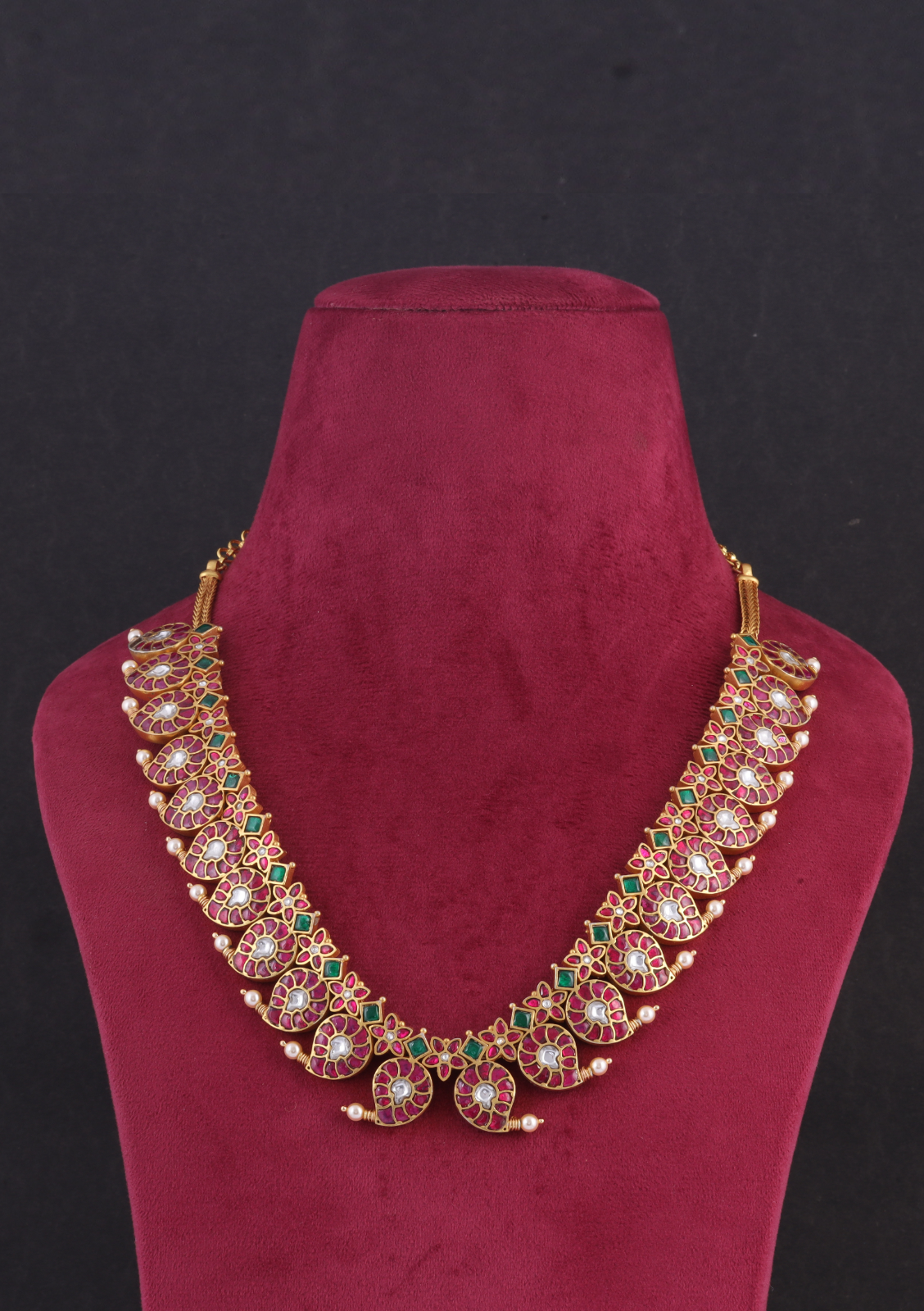 Classic and Simple Designer Mango Jadau Kundan Haram Necklace