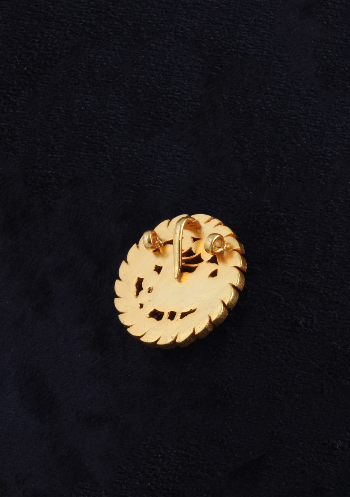 Elegant Round Jadau Kundan Pendant