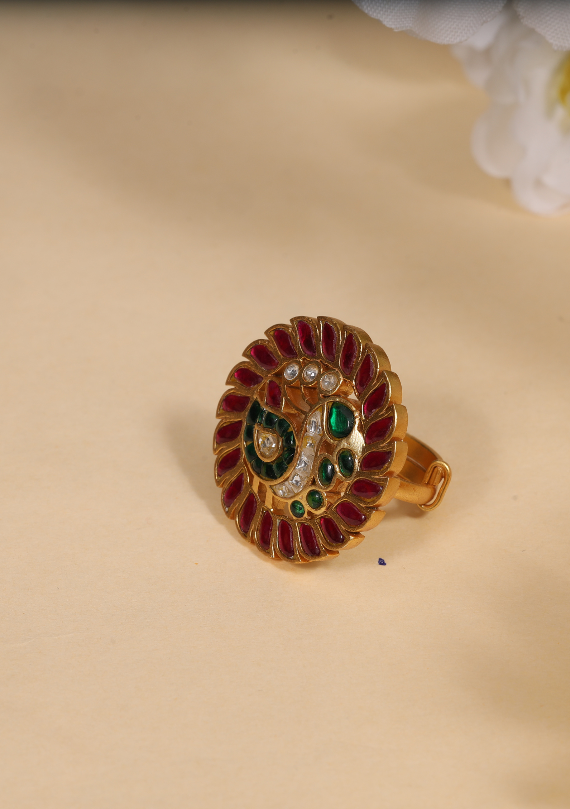 Jadau Kundan Elegant Ring