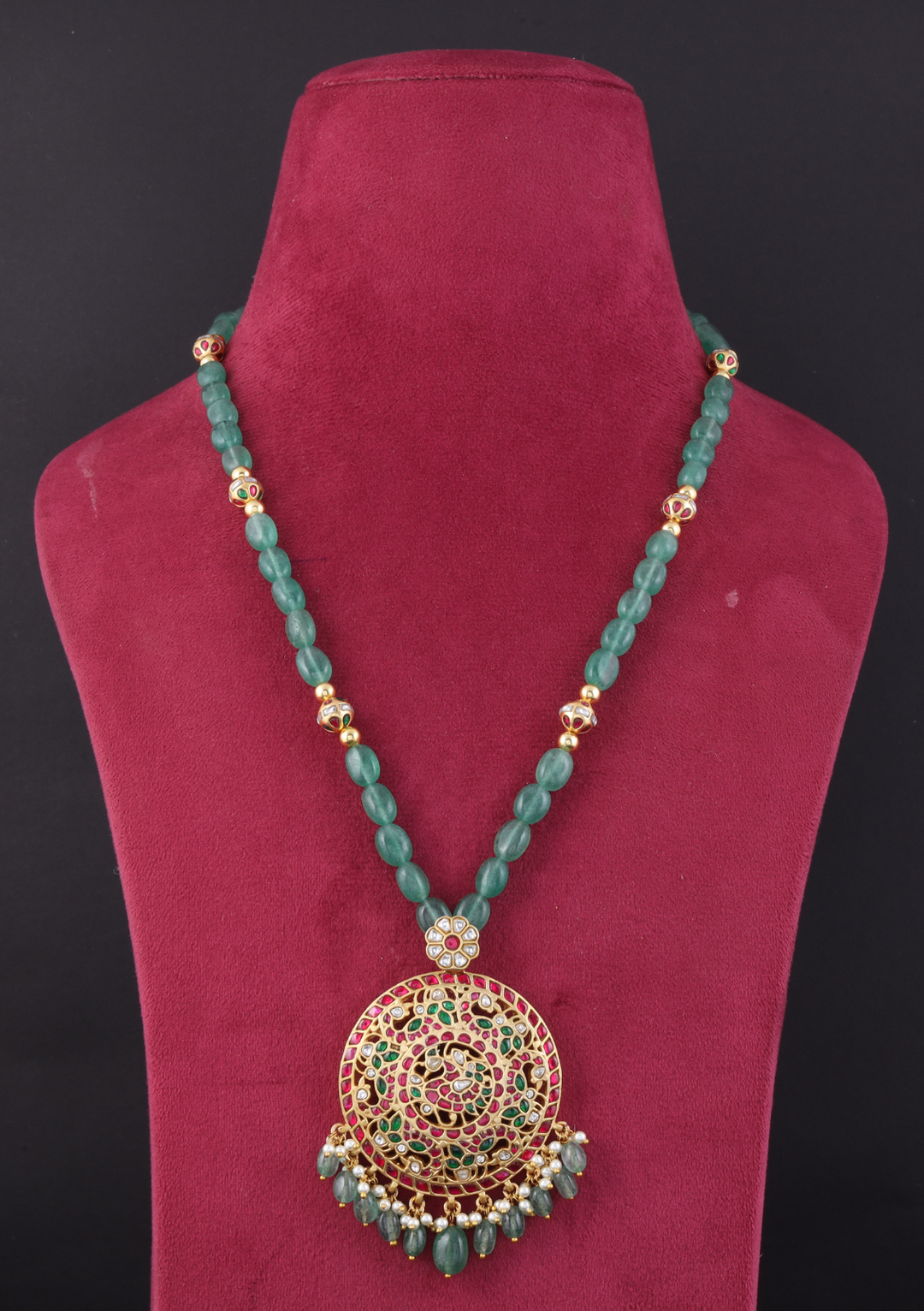 Nivrata Jadau Kundan Long Necklace
