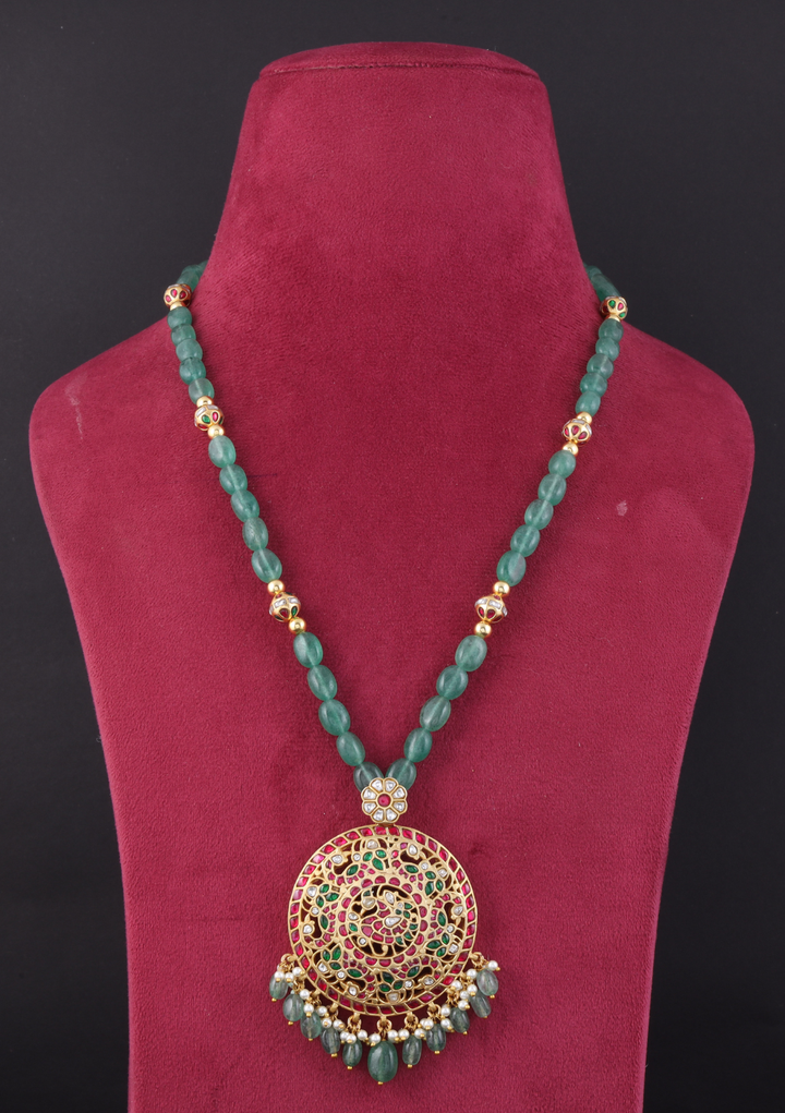 Nivrata Jadau Kundan Long Necklace