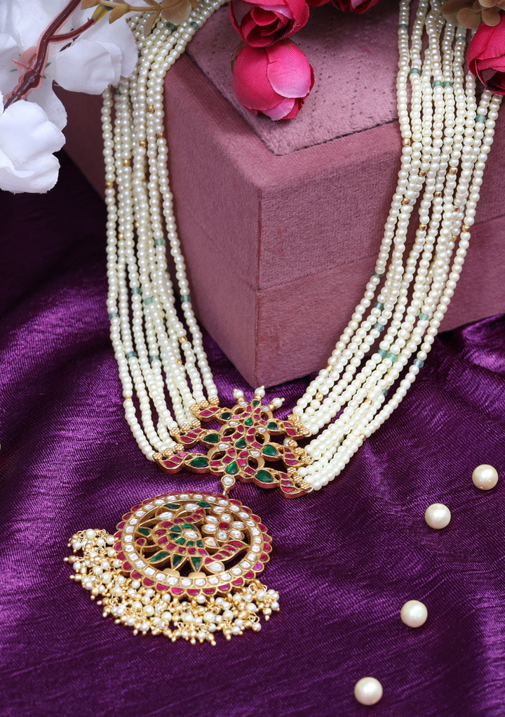 Sitara Jadau Kundan Layered Royal Necklace