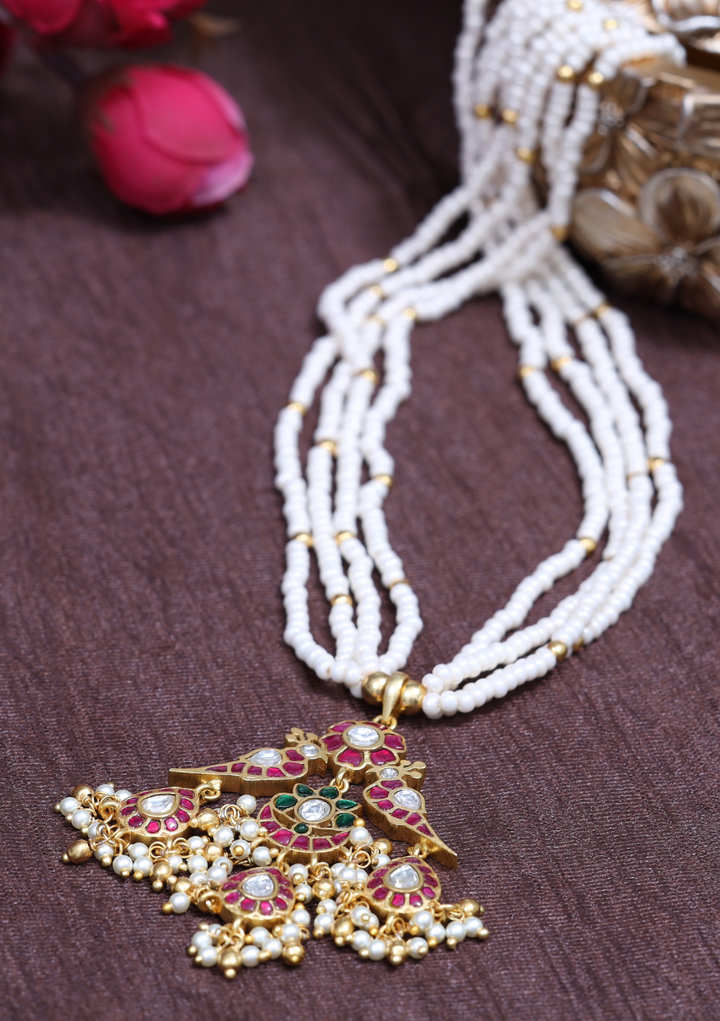 Kaveri Jadau Kundan Long Necklace
