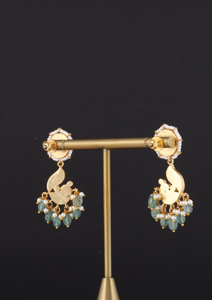 Vindhya Jadau Kundan royal Necklace Earring Set