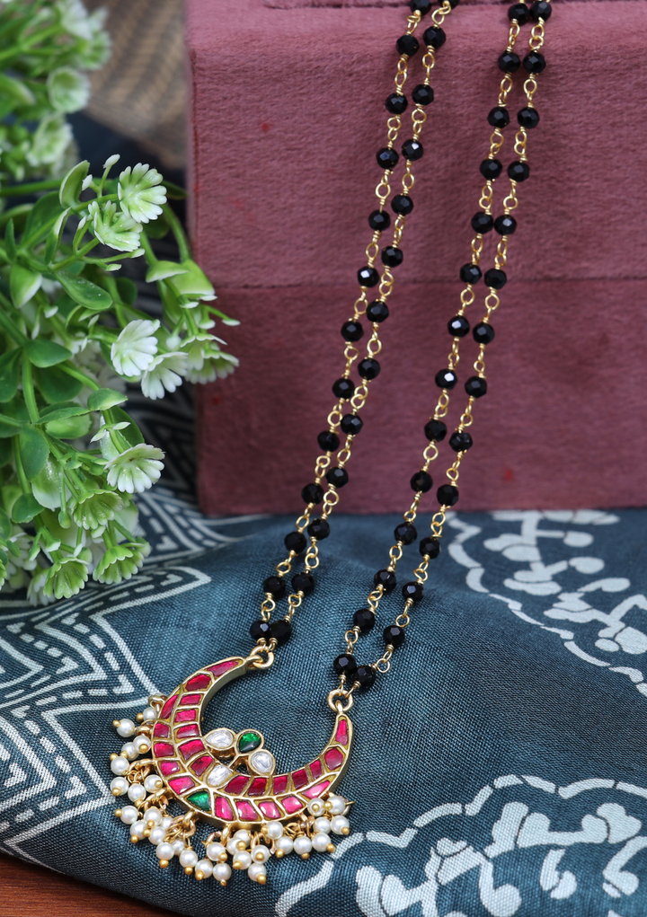 Sutrini Jadau Kundan Mangalsutra