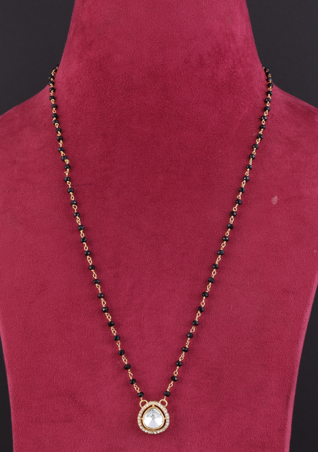 Bandhan Moissanite Polki Mangalsutra