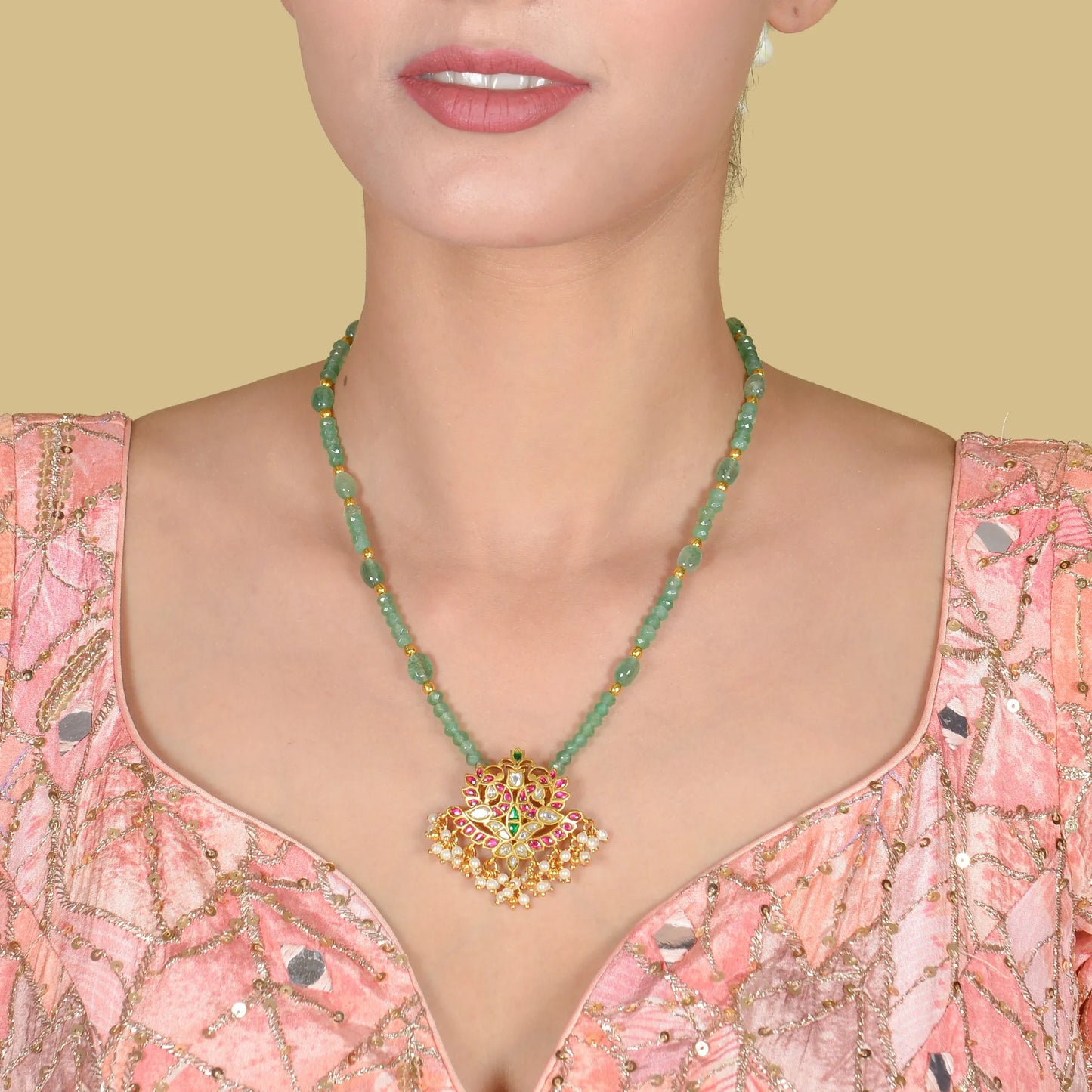 Exquisite and Elegant Jadau Kundan Necklace