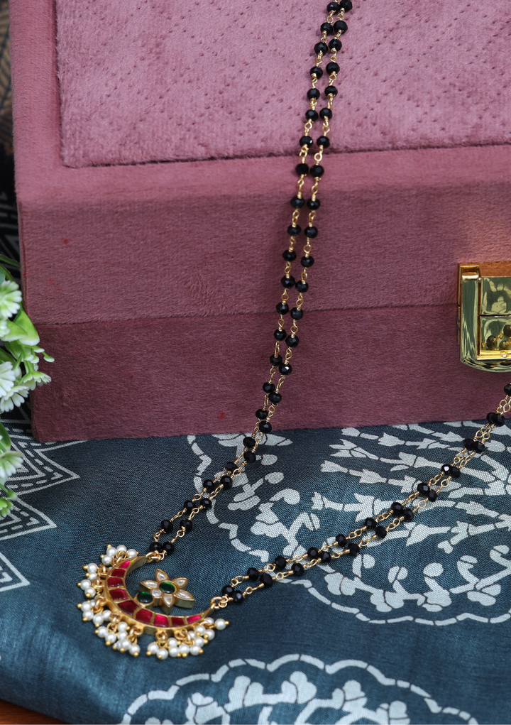 Manimala Jadau Kundan Mangalsutra