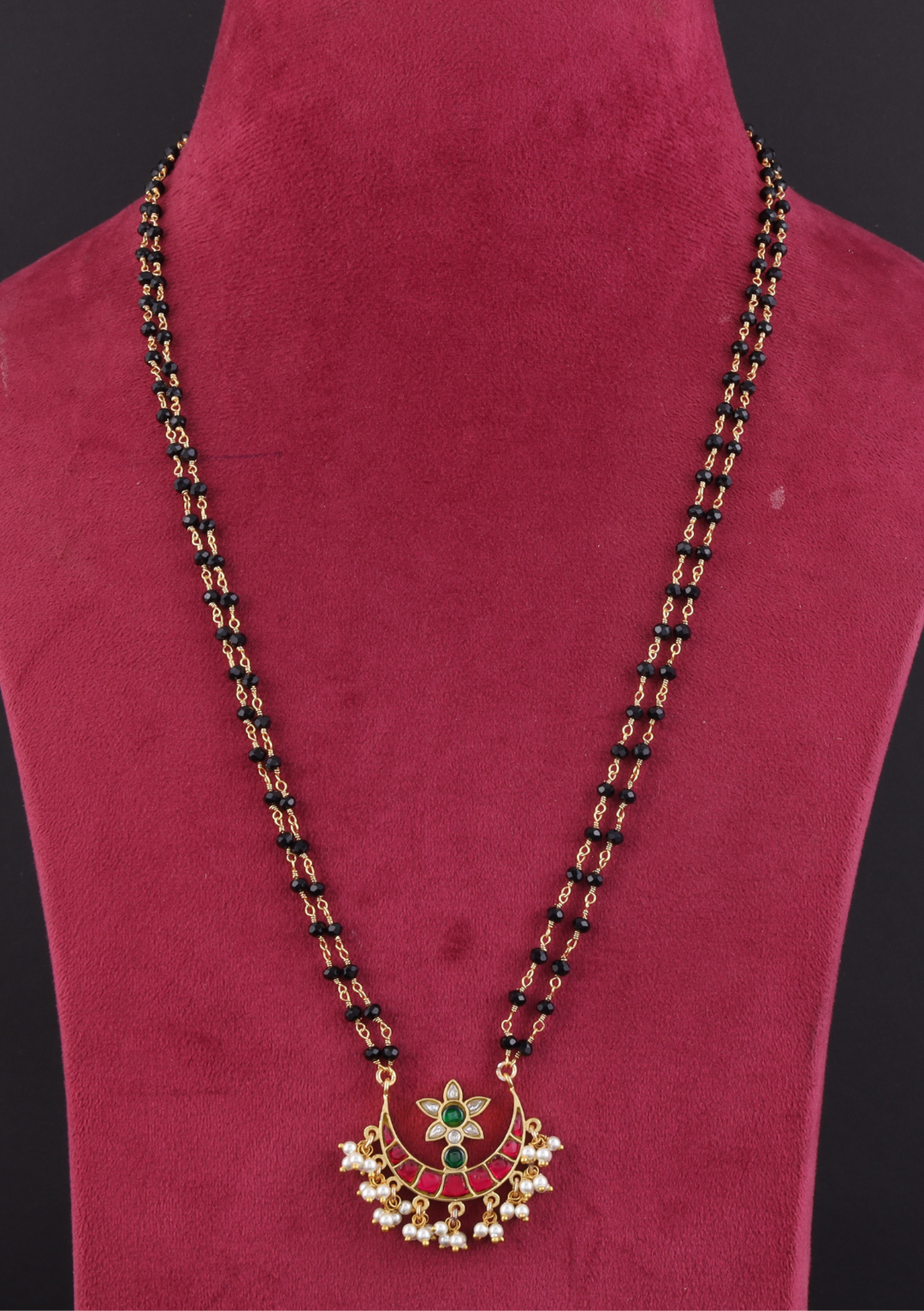 Manimala Jadau Kundan Mangalsutra