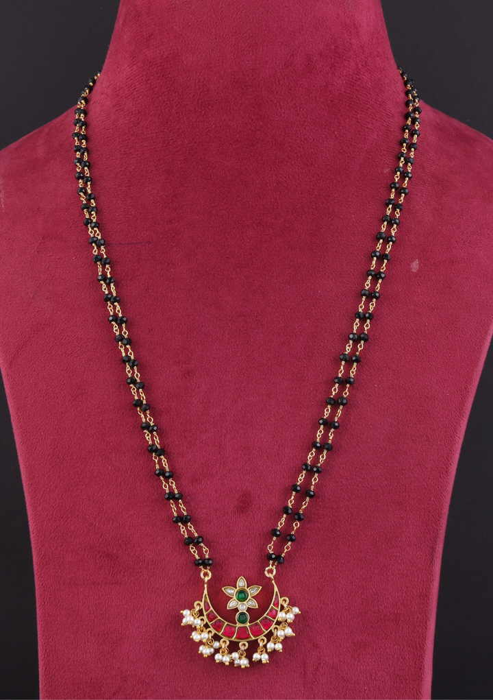 Manimala Jadau Kundan Mangalsutra