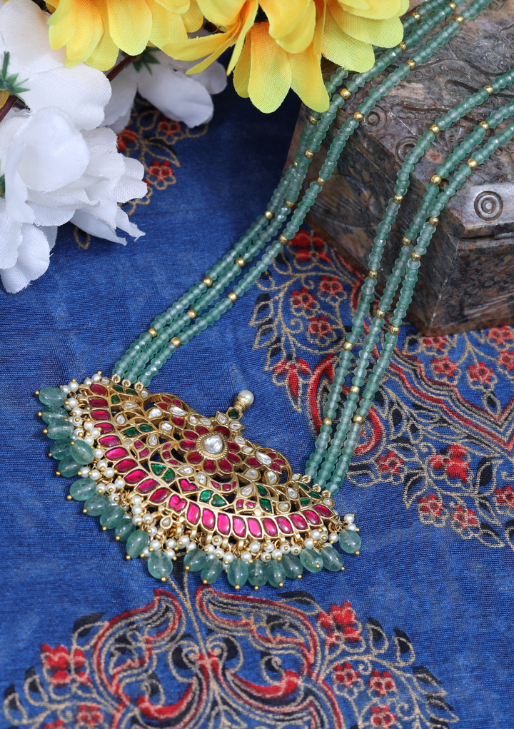Ahilya Jadau Kundan Long Necklace