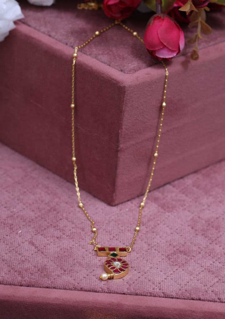 Kulika Jadau Kundan Neckchain