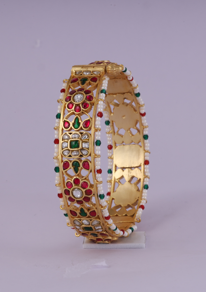Kumuda Jadau Kundan Designer Single Bangle