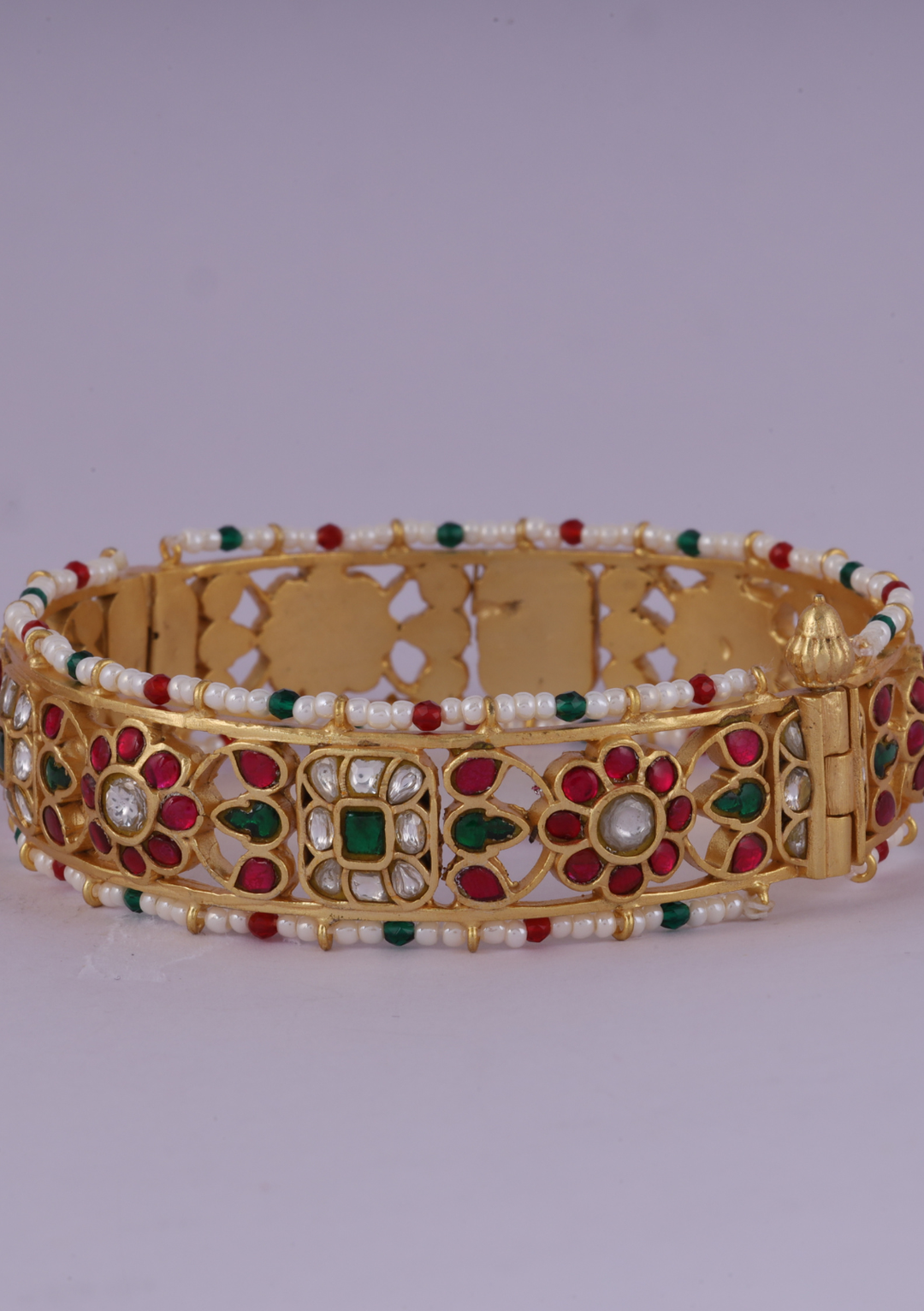 Kumuda Jadau Kundan Designer Single Bangle