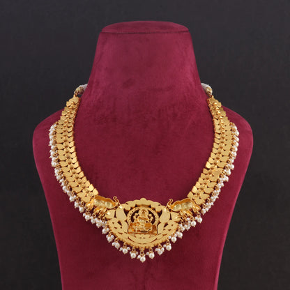 Lakshmi Nakshi Designer Heavy look Jadau Kundan Necklace