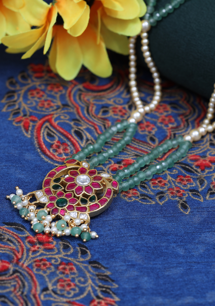 Trishla Jadau Kundan Necklace