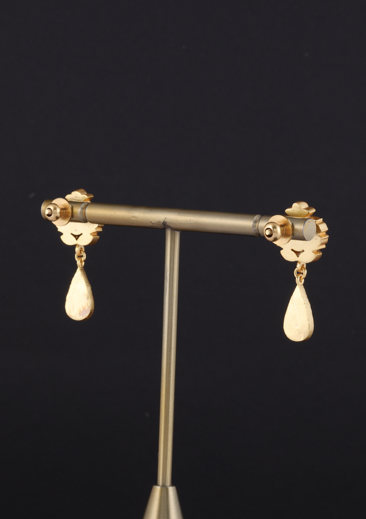 Boond Jadau Kundan Minimal Earrings