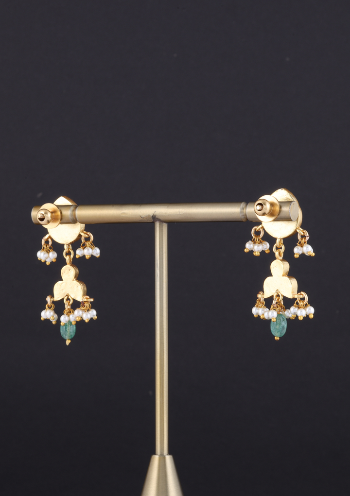 Baagh Jadau Kundan Earrings