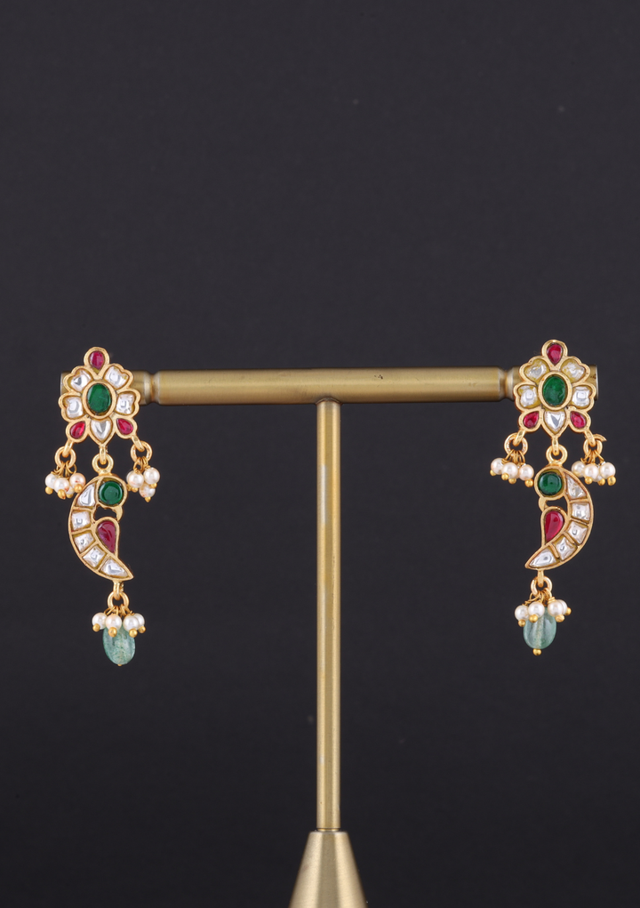 Nilgiri Jadau Kundan Earrings