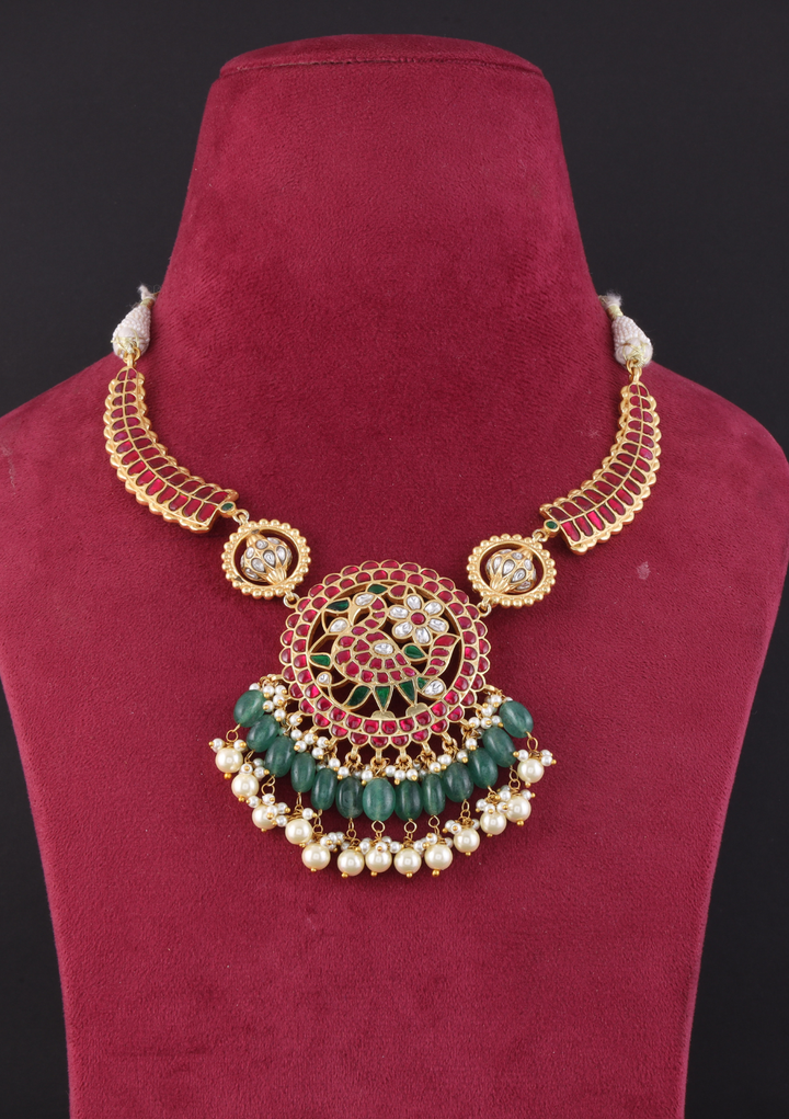 Sarayu Jadau Kundan Regal Necklace