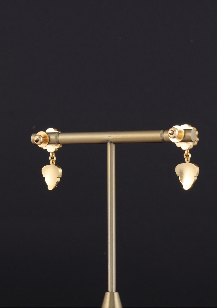 Maitraya Jadau Kundan Minimal Earrings