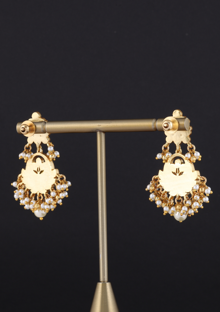 Chhaya Jadau Kundan Designer Earrings