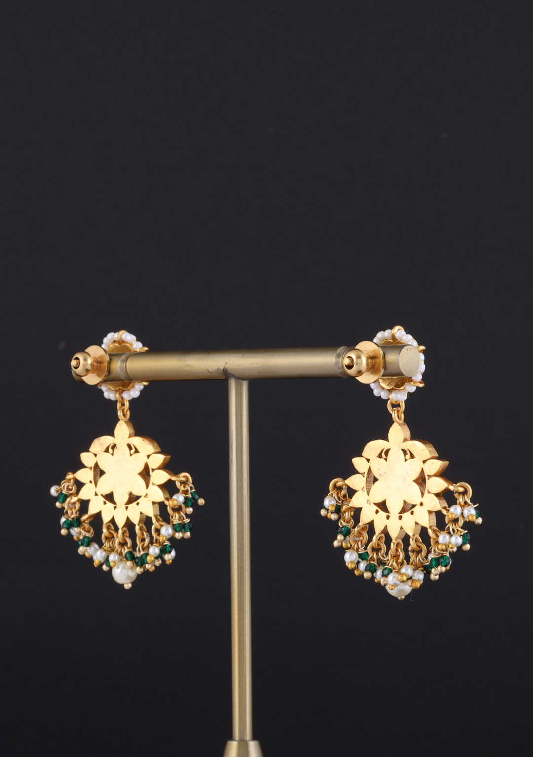 Krupa Jadau Kundan earrings