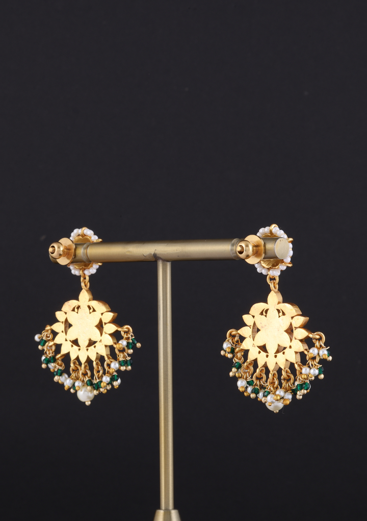 Krupa Jadau Kundan earrings