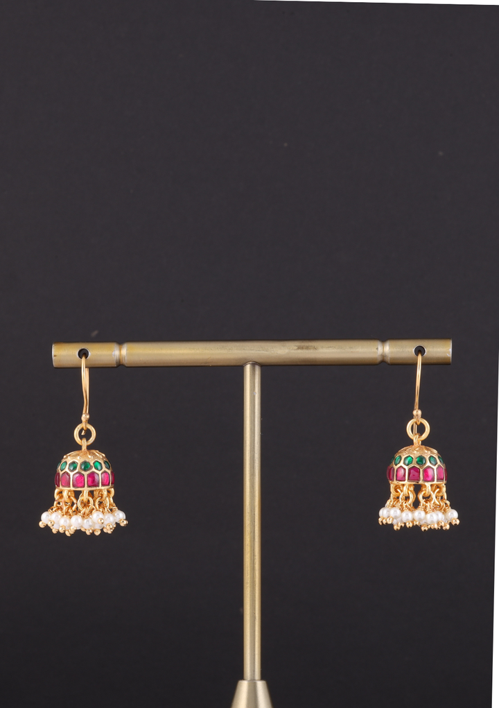 Abhilasha Jadau Kundan Jhumki Earrings
