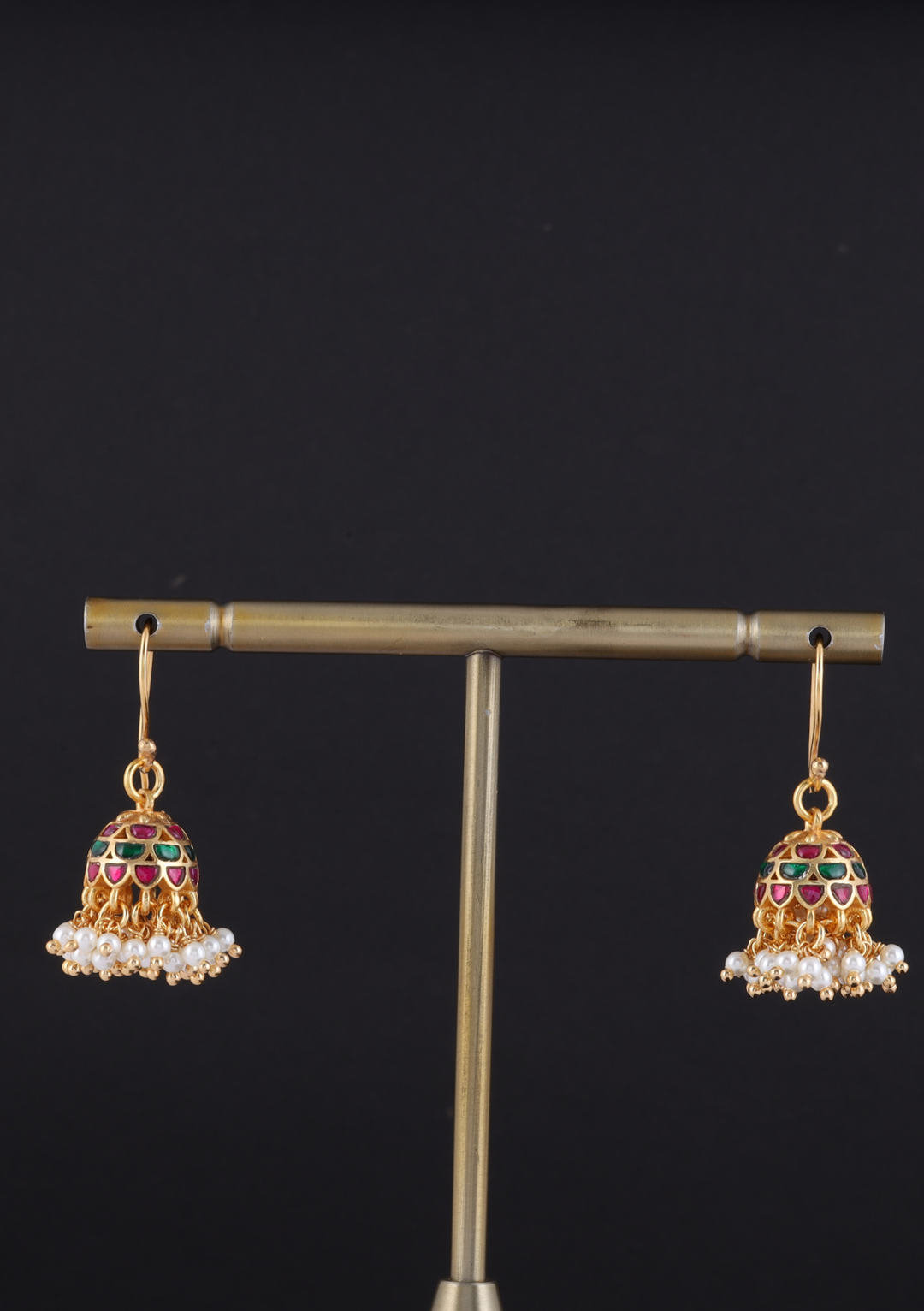 Elna Jadau Kundan Jhumki Earrings
