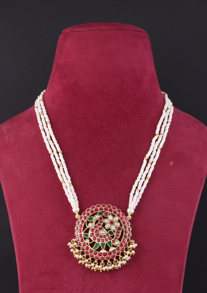 Ruhana Jadau Kundan Long Necklace