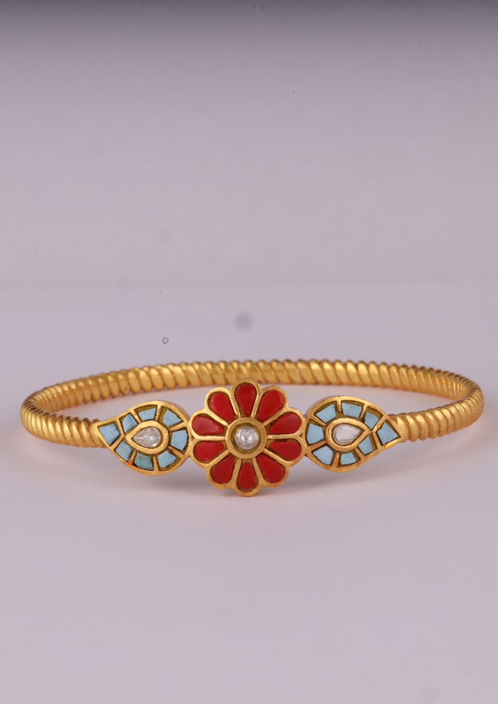 Triveni Exquisite Jadau Kundan Single Bangle