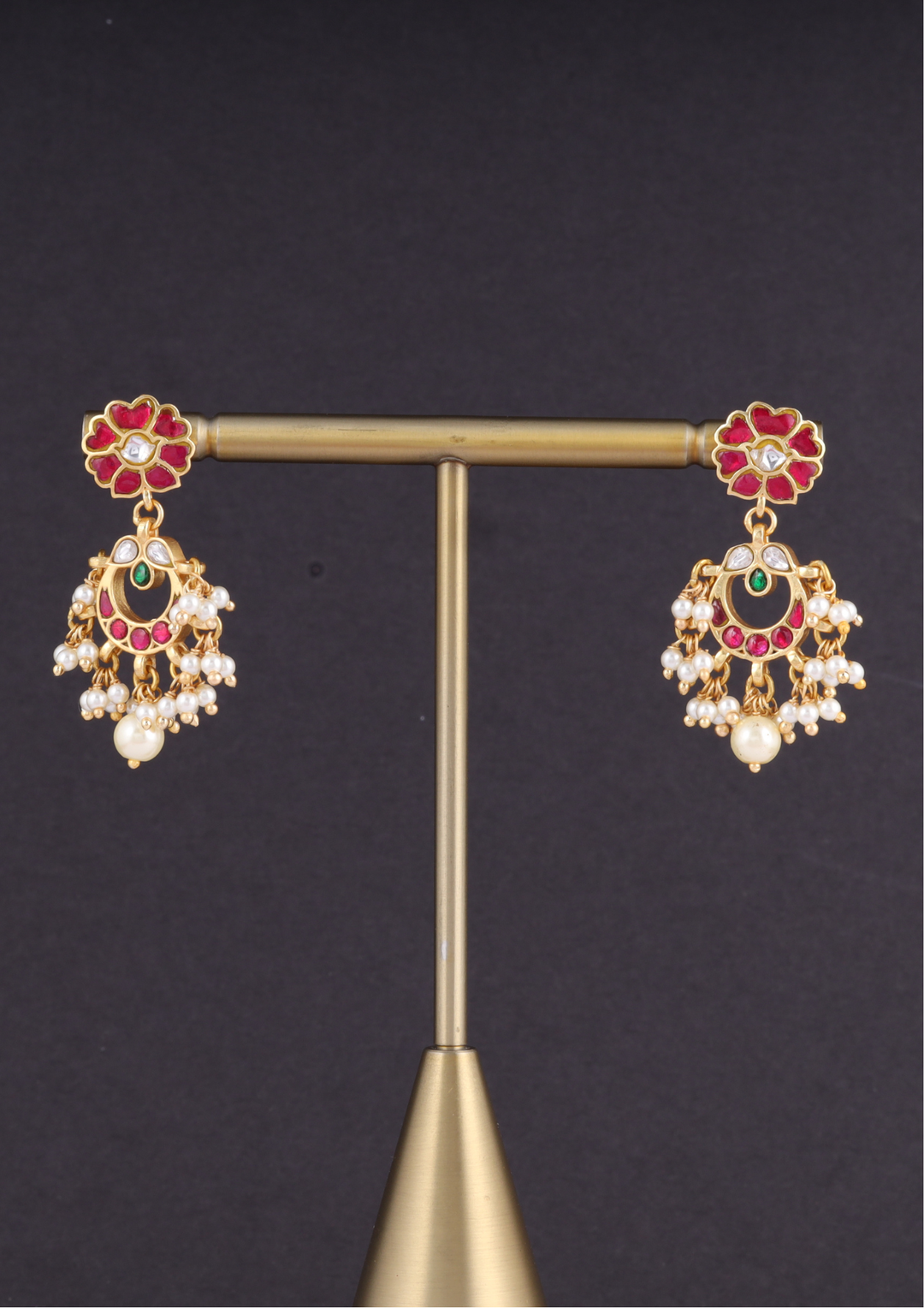 Oorja Elegant Jadau Kundan Earrings