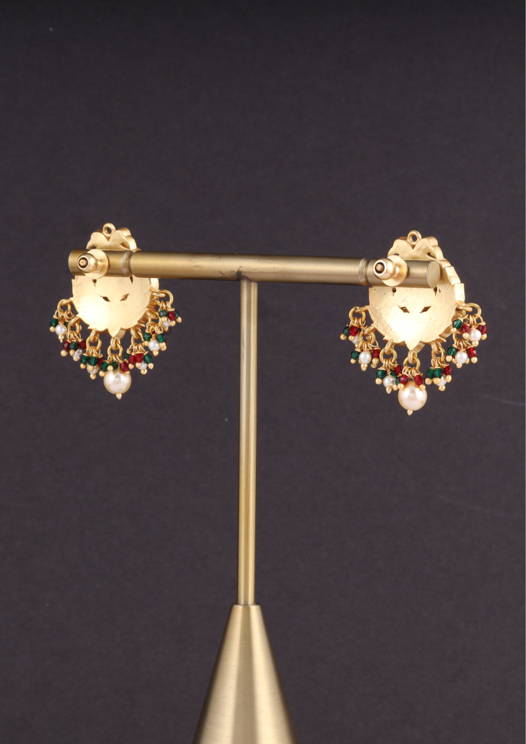 Charulata Exquisite Jadau Kundan Earrings
