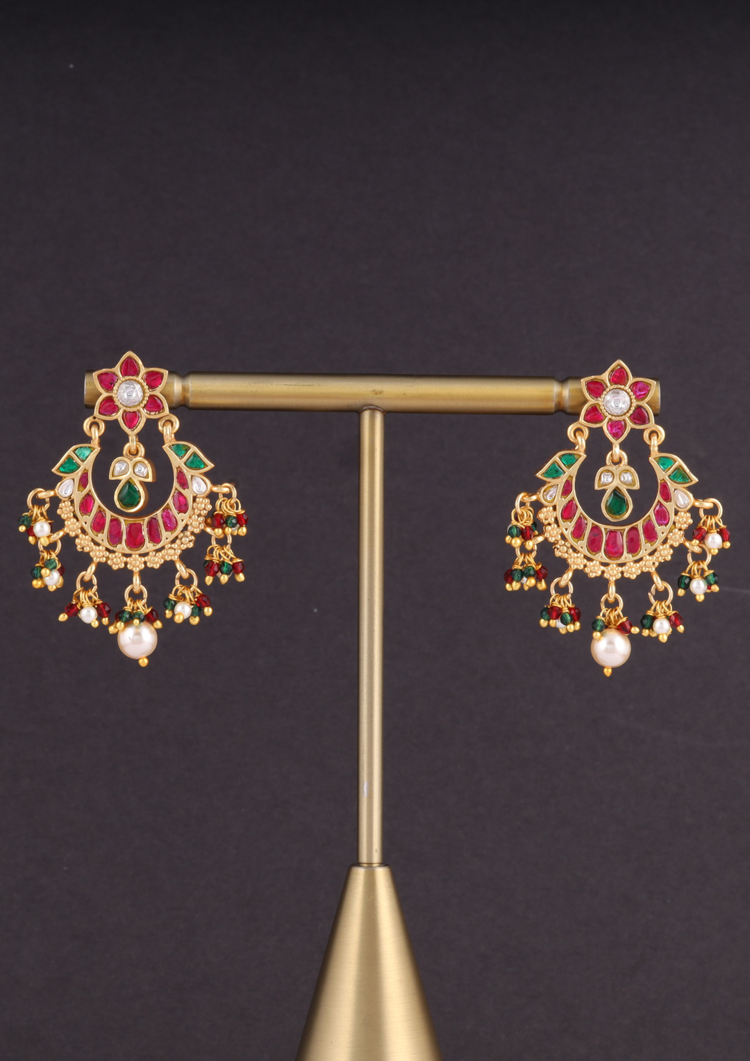 Devyani Regal Jadau Kundan Earrings