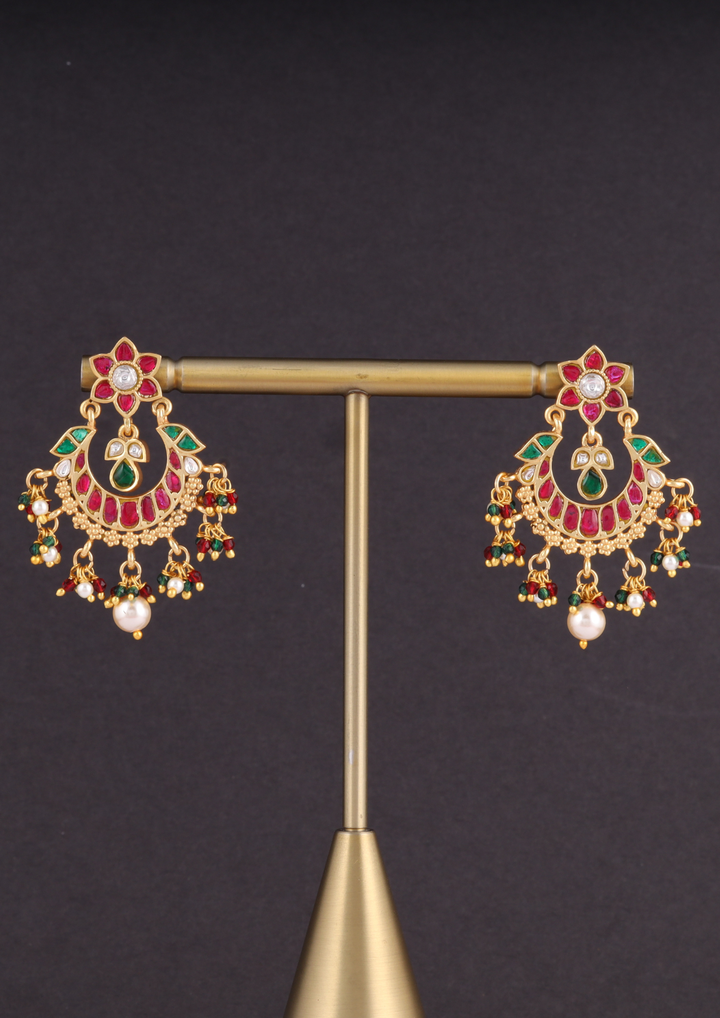 Devyani Regal Jadau Kundan Earrings