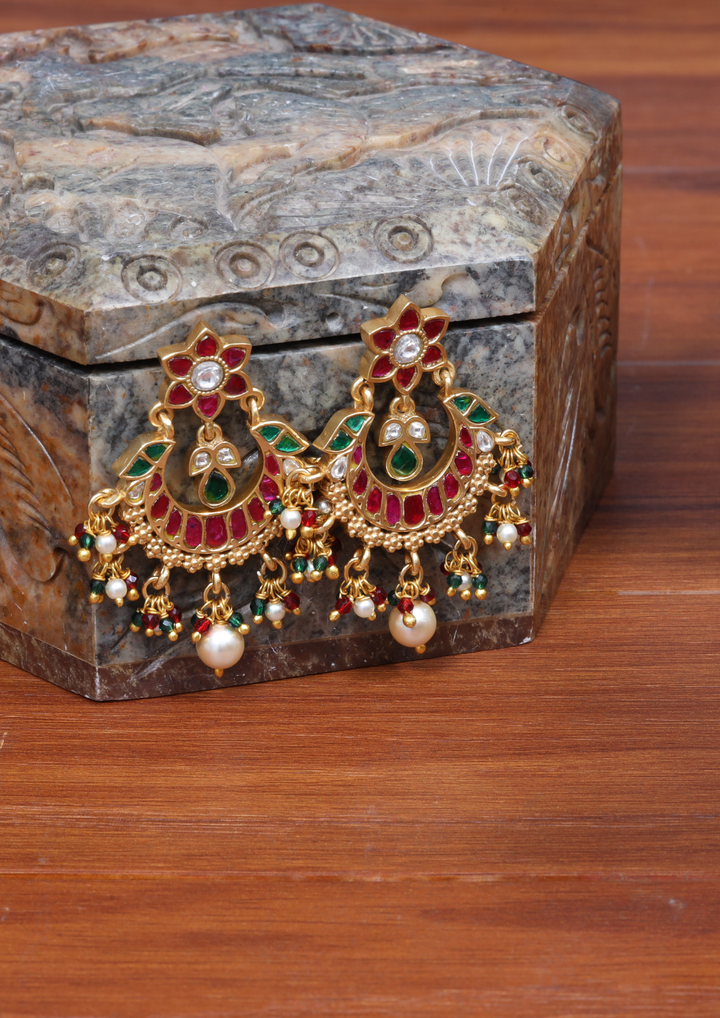 Devyani Regal Jadau Kundan Earrings