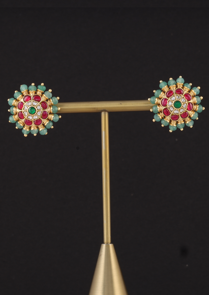 Bhadra Jadau Kundan Earrings