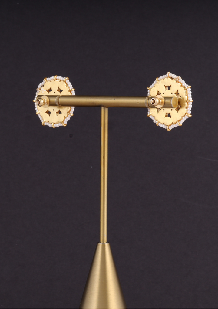 Yashomati Jadau Kundan Earrings