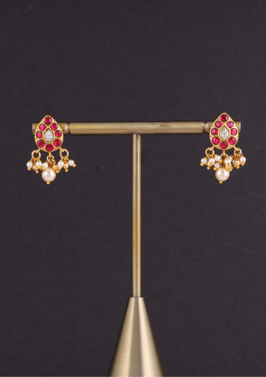 Indulekha Handcrafted Jadau Kundan Earrings