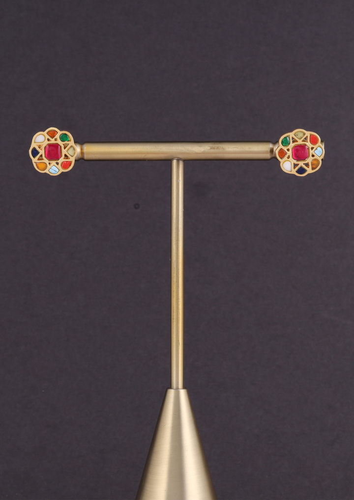 Charusheela Exquisite Jadau Kundan Earrings