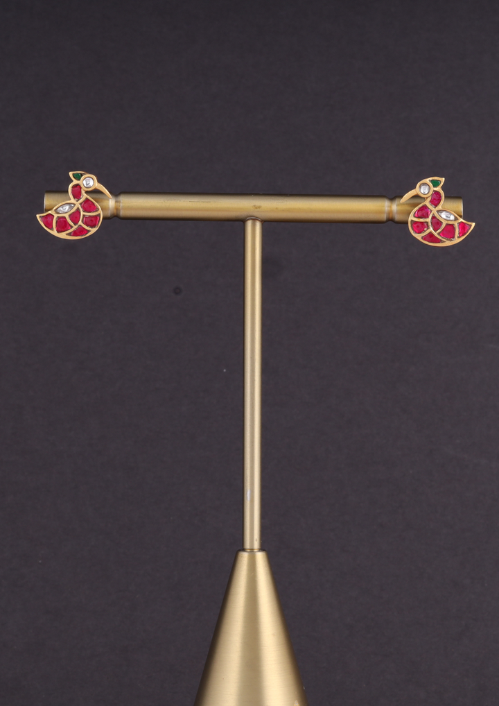 Ojaswini Regal Jadau Kundan Earrings