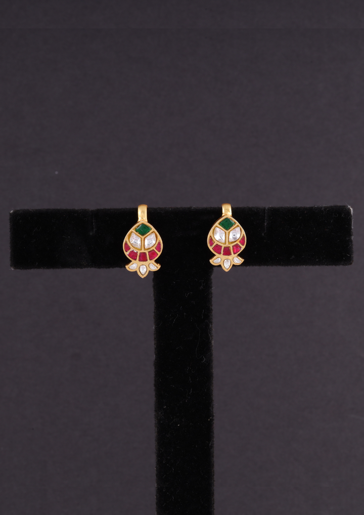 Mrinalini Handcrafted Jadau Kundan Bugadi Earrings