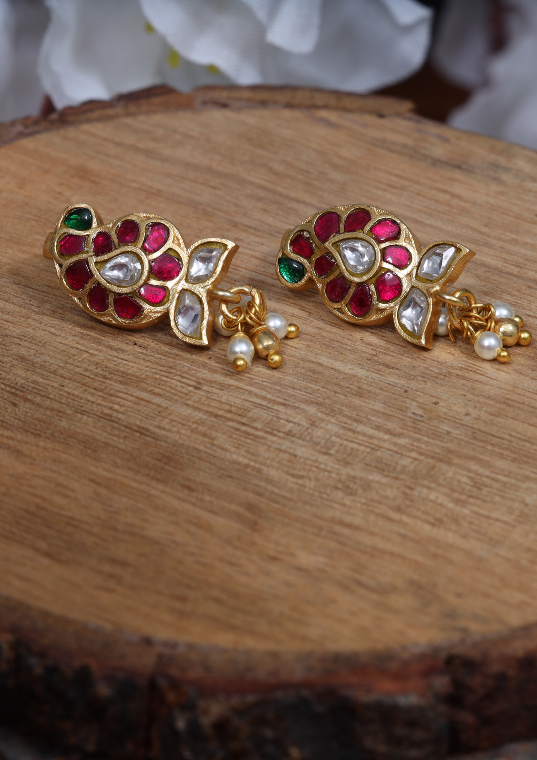 Devanshi Exquisite Jadau Kundan Bugadi Earrings