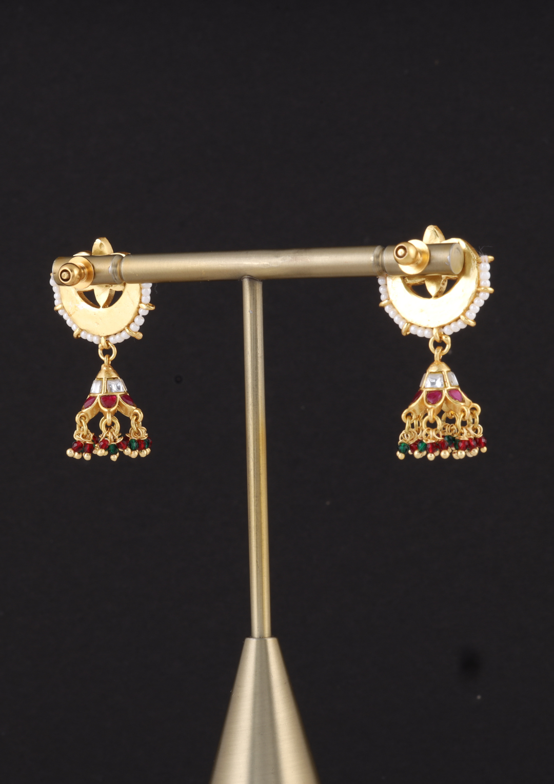 Nandi Handcrafted Jadau Kundan Earrings